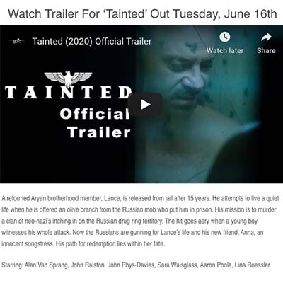 Watch Trailer For ‘Tainted’ Out Tuesday, June 16th